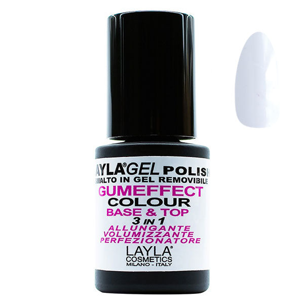 LAYLA SMALTO GEL POLISHGUMEFFECT 3 IN 1 MERINGA 23 - Tre Pi Profumerie