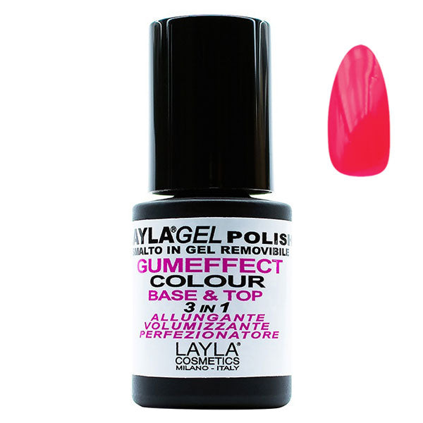 LAYLA SMALTO GEL POLISHGUMEFFECT 3 IN 1 SHY BERRY 29 - Tre Pi Profumerie