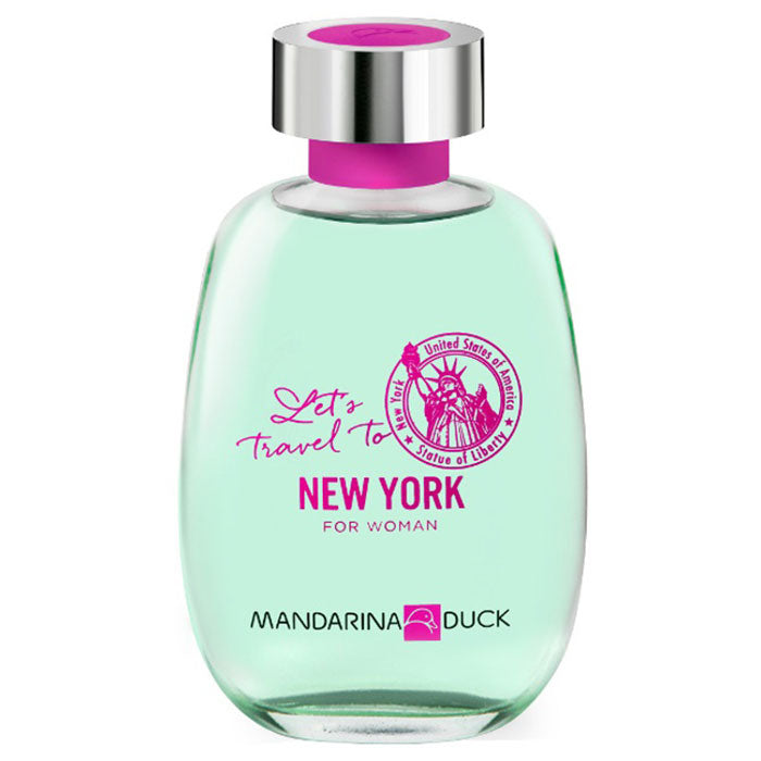 MANDARINA DUCK LET'S TRAVEL TO NEW YORK FOR WOMAN EDT 100 ML - Tre Pi Profumerie