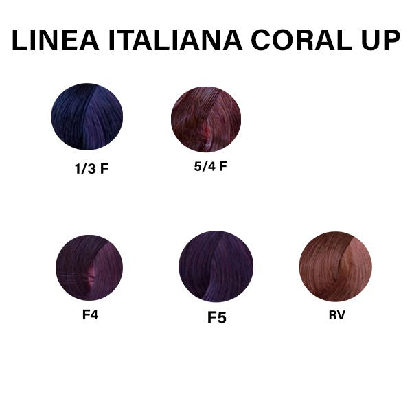 LINEA ITALIANA CORAL UPNO AMMONIACA NERO BLU 1C - Tre Pi Profumerie