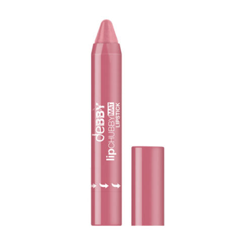 DEBBY LIPCHUBBY MAT LIPSTICK NUDE ROSE 01 - Tre Pi Profumerie