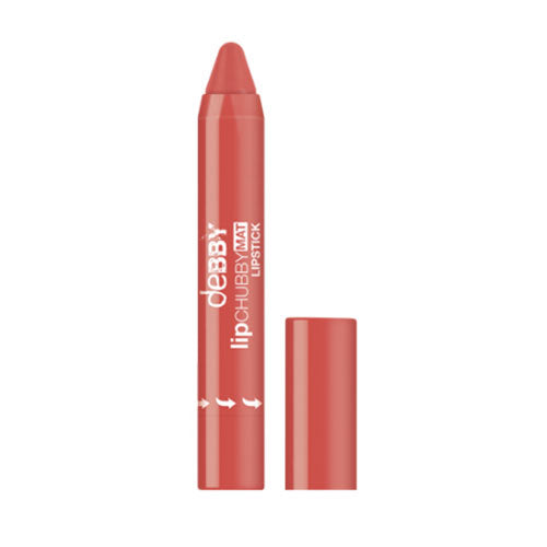 DEBBY LIPCHUBBY MAT LIPSTICK CORAL ROSE 02 - Tre Pi Profumerie