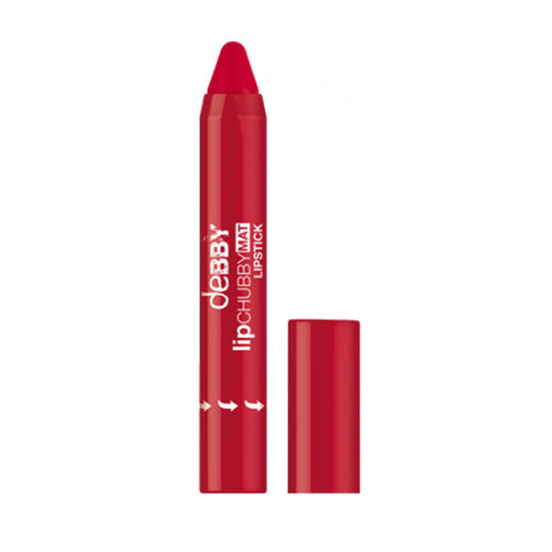 DEBBY LIPCHUBBY MAT LIPSTICK STRONG RED 03 - Tre Pi Profumerie