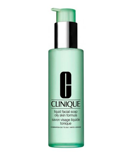 CLINIQUE LIQUID FACIAL SOAP OILY SKIN SAPONE PELLI GRASSE 200 ML - Tre Pi Profumerie
