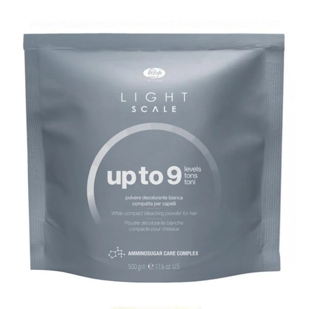 LISAP LIGHT SCALE 9TONI POLVERE DECOLORANTE BIANCA COMPATTA 500