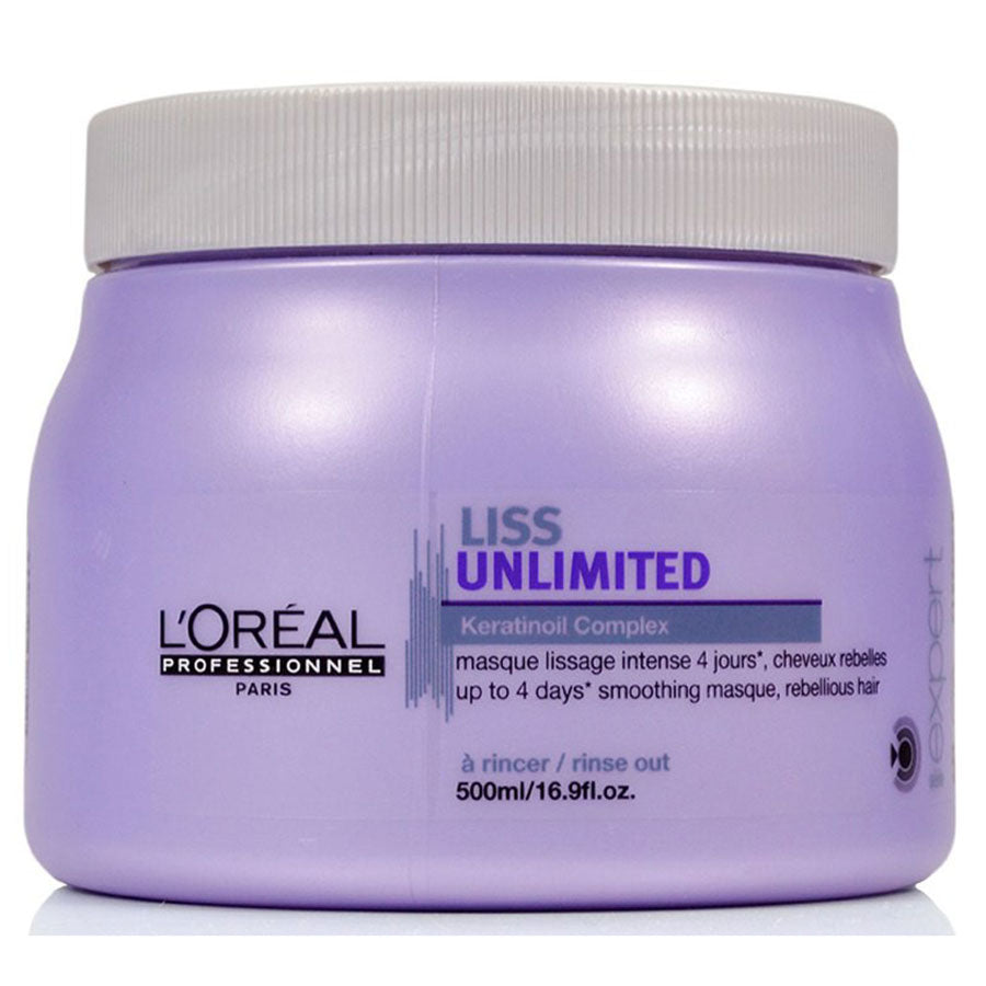 L'OREAL PROFESSIONNEL SERIE EXPERT MASCHERA LISS UNLIMITED 500 - Tre Pi Profumerie