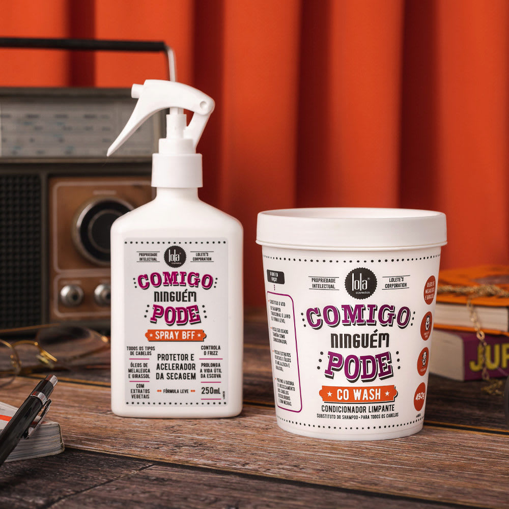 LOLA FROM RIO COMIGO NIGUEM PODE BALSAMO DETERGENTE 450 ML