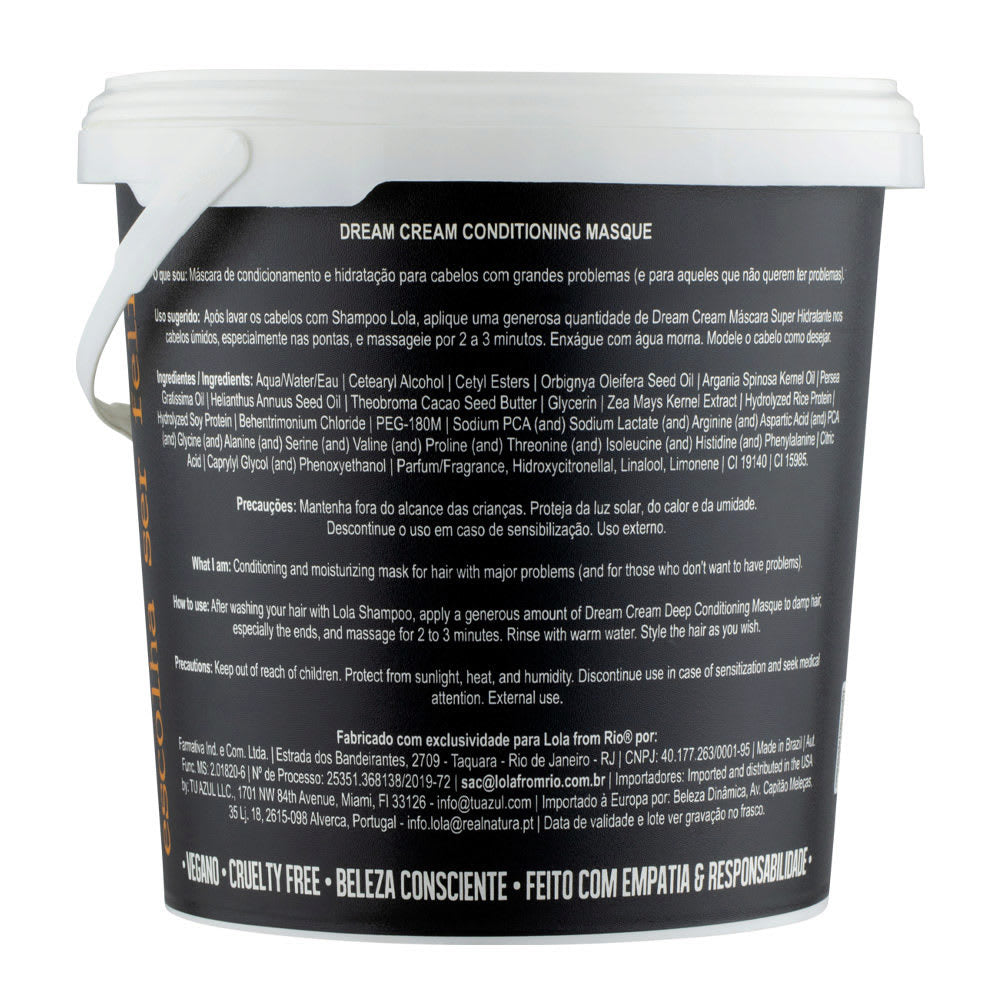 LOLA FROM RIO DREAM CREAM MASCHERA SUPER IDRATANTE 3000 G