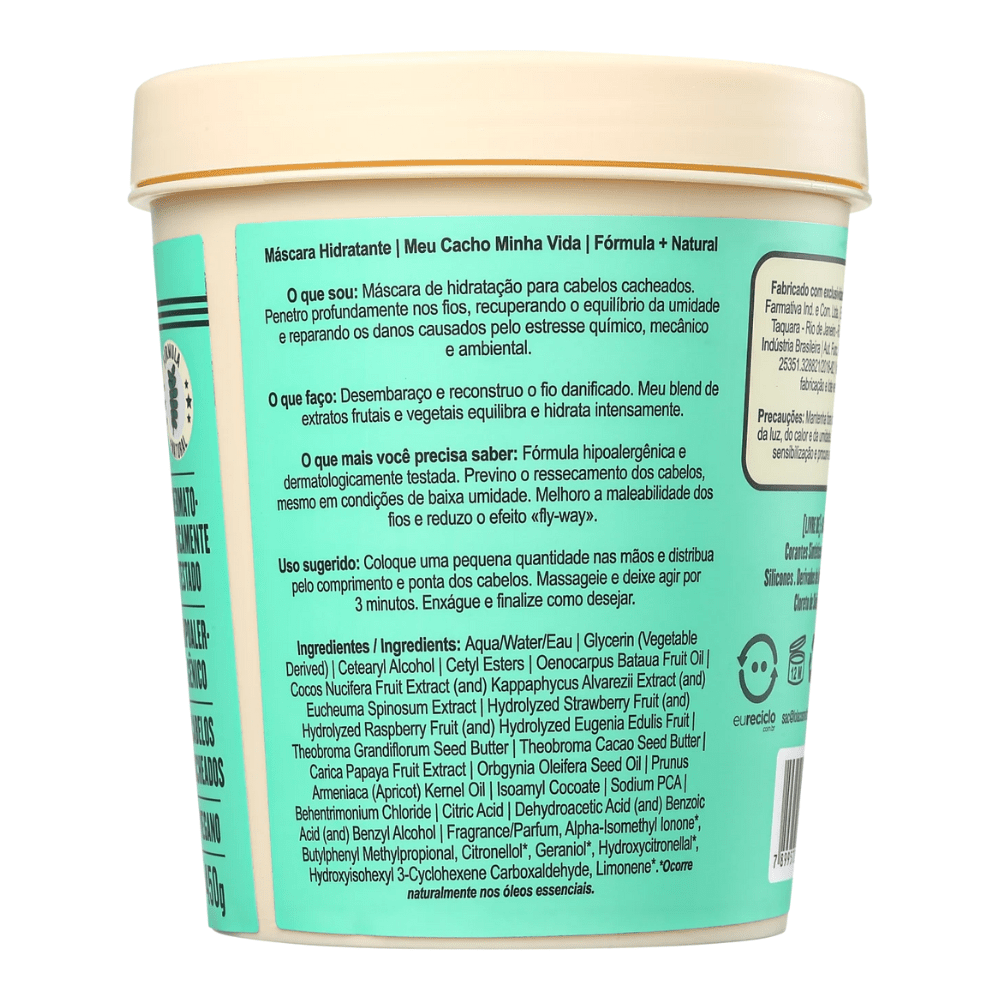 LOLA FROM RIO MEU CACHOMINHA VIDA MASCHERA IDRATANTE 450 G