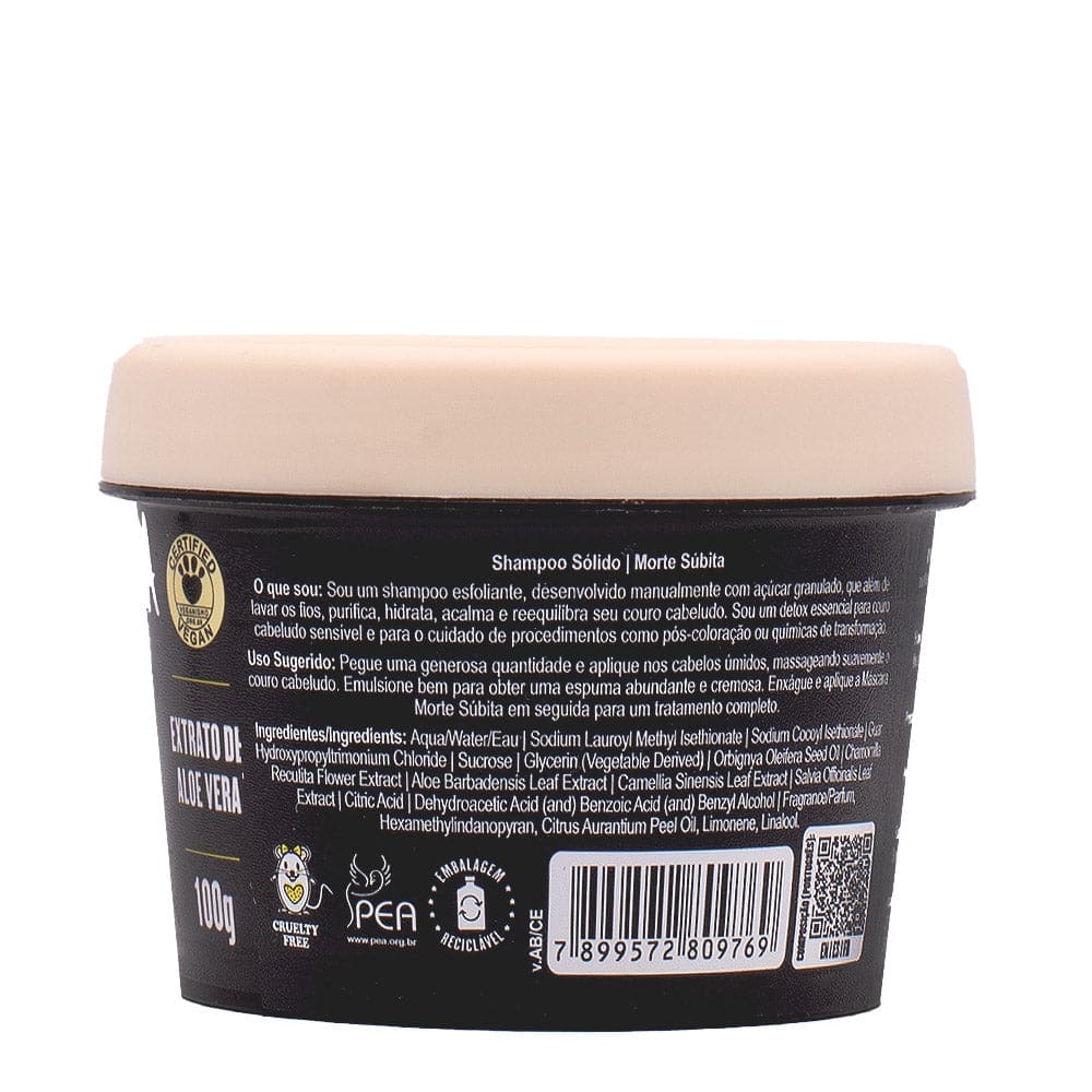 LOLA FROM RIO MORTE SUBITA SHAMPOO SOLIDO PURIFICANTE 100 G