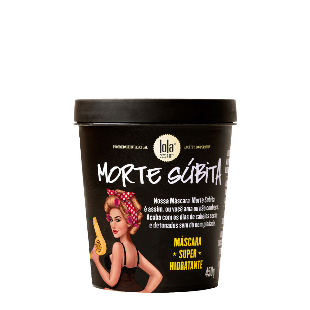 LOLA FROM RIO MORTE SUBITA MASCHERA CAPELLI DANNEGGIATI 450 G