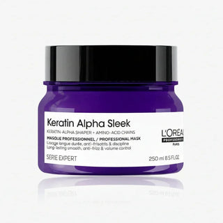 L'OREAL EXPERT KERATIN ALPHA SLEEK MASCHERA 250ML CAPELLI LISCI