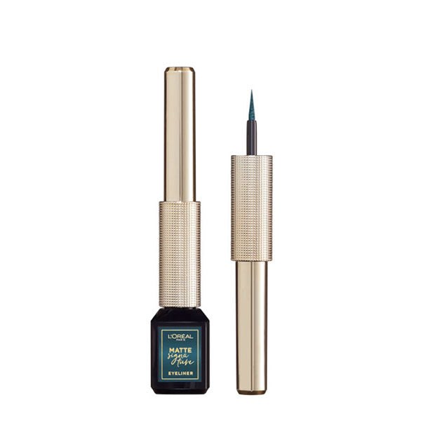 L'OREAL EYELINER MATTE SIGNATURE 04 EMERALDE - Tre Pi Profumerie