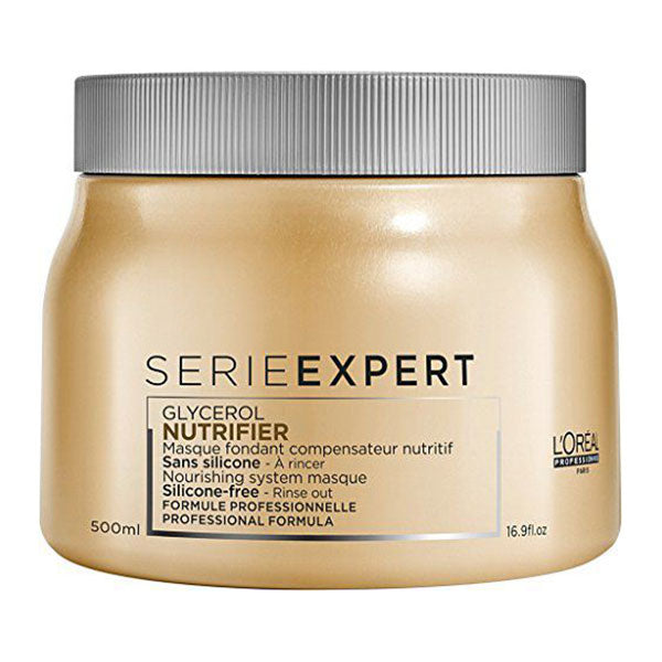 L'OREAL PROFESSIONNEL SERIE EXPERT MASCHERA GLYCEROL NUTRIFI 500 - Tre Pi Profumerie