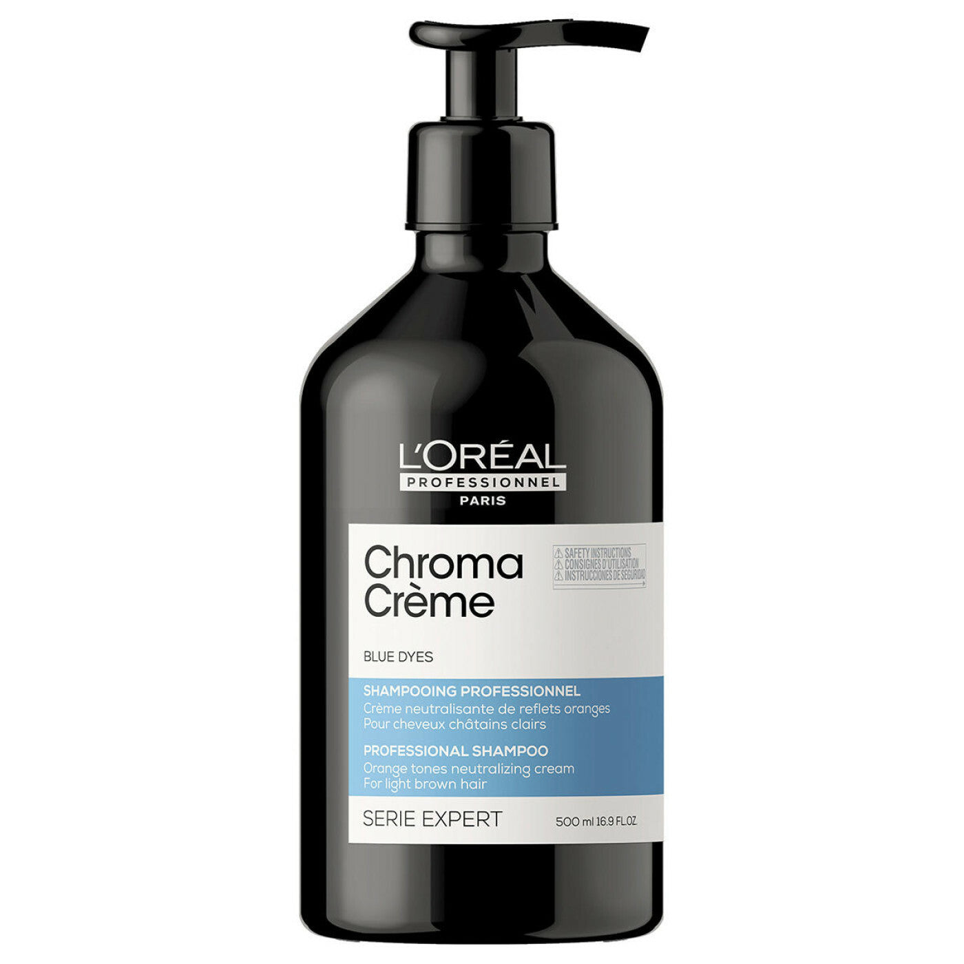 L'OREAL PROFESSIONNEL CHROMA CREME SHAMPOO BLUE DYES 500 ML