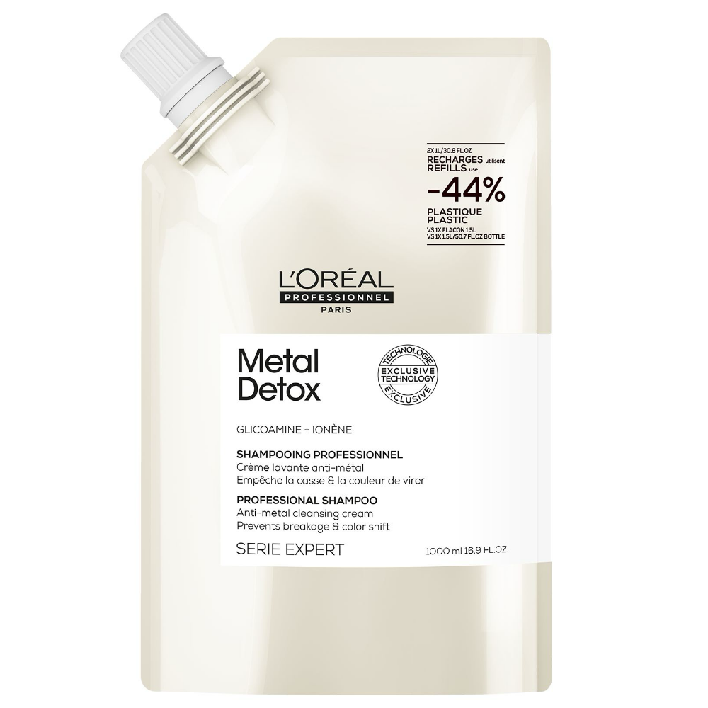 L'OREAL PROFESSIONNEL SERIE EXPERT METAL DETOX REFILL SHAMPOO 1000 ML