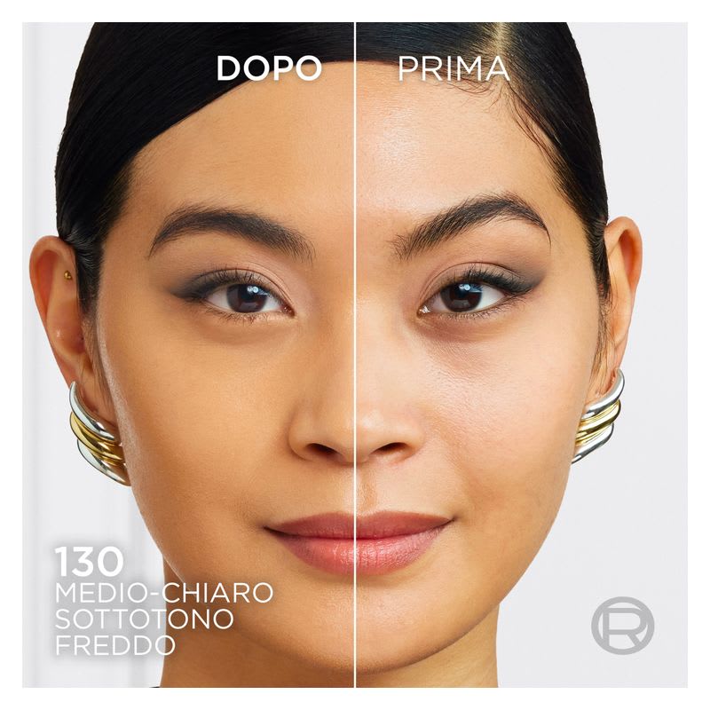 L'OREAL SKIN INK FONDOTINTA E CORRETTORE 2 IN 1 COOL ROSE 130