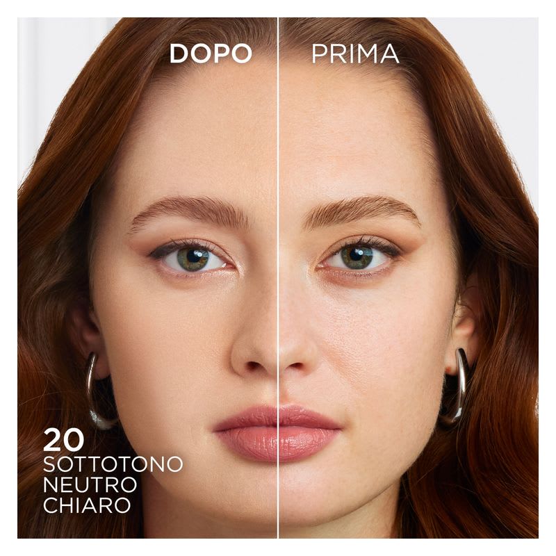 L'OREAL SKIN INK FONDOTINTA E CORRETTORE 2 IN 1 LIGHT NEUTRAL 20