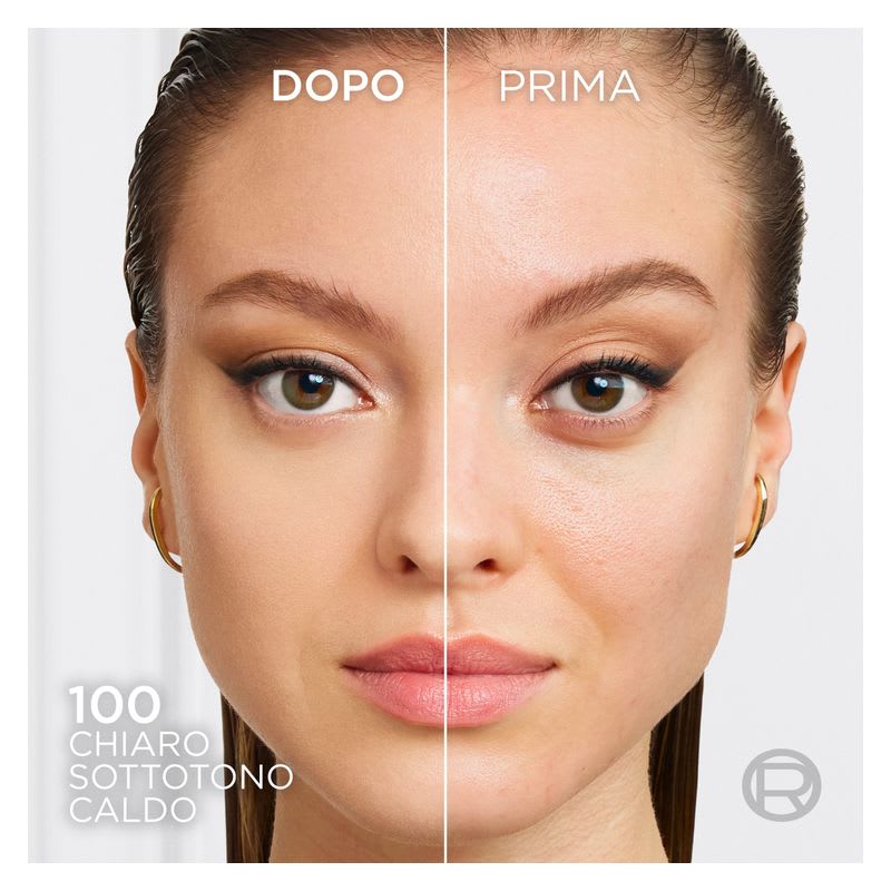 L'OREAL SKIN INK FONDOTINTA E CORRETTORE 2 IN 1 LIGHT WARM 100