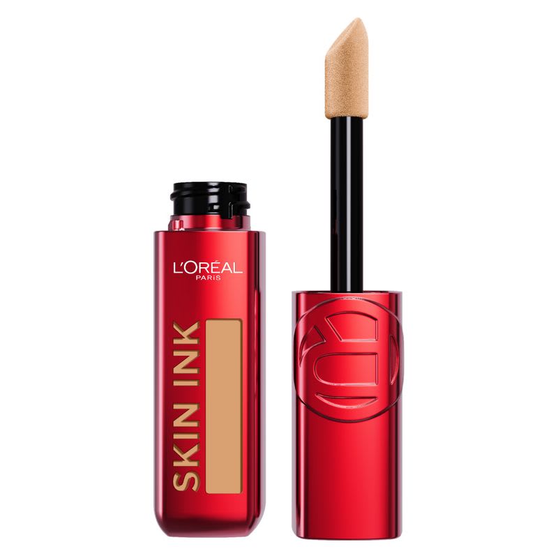 L'OREAL SKIN INK FONDOTINTA E CORRETTORE 2 IN 1 MEDIUM COOL 318