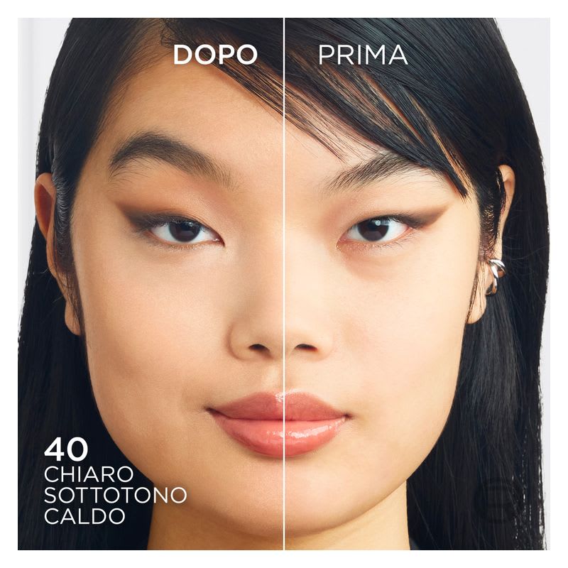 L'OREAL SKIN INK FONDOTINTA E CORRETTORE 2 IN 1 WARM DORE 40