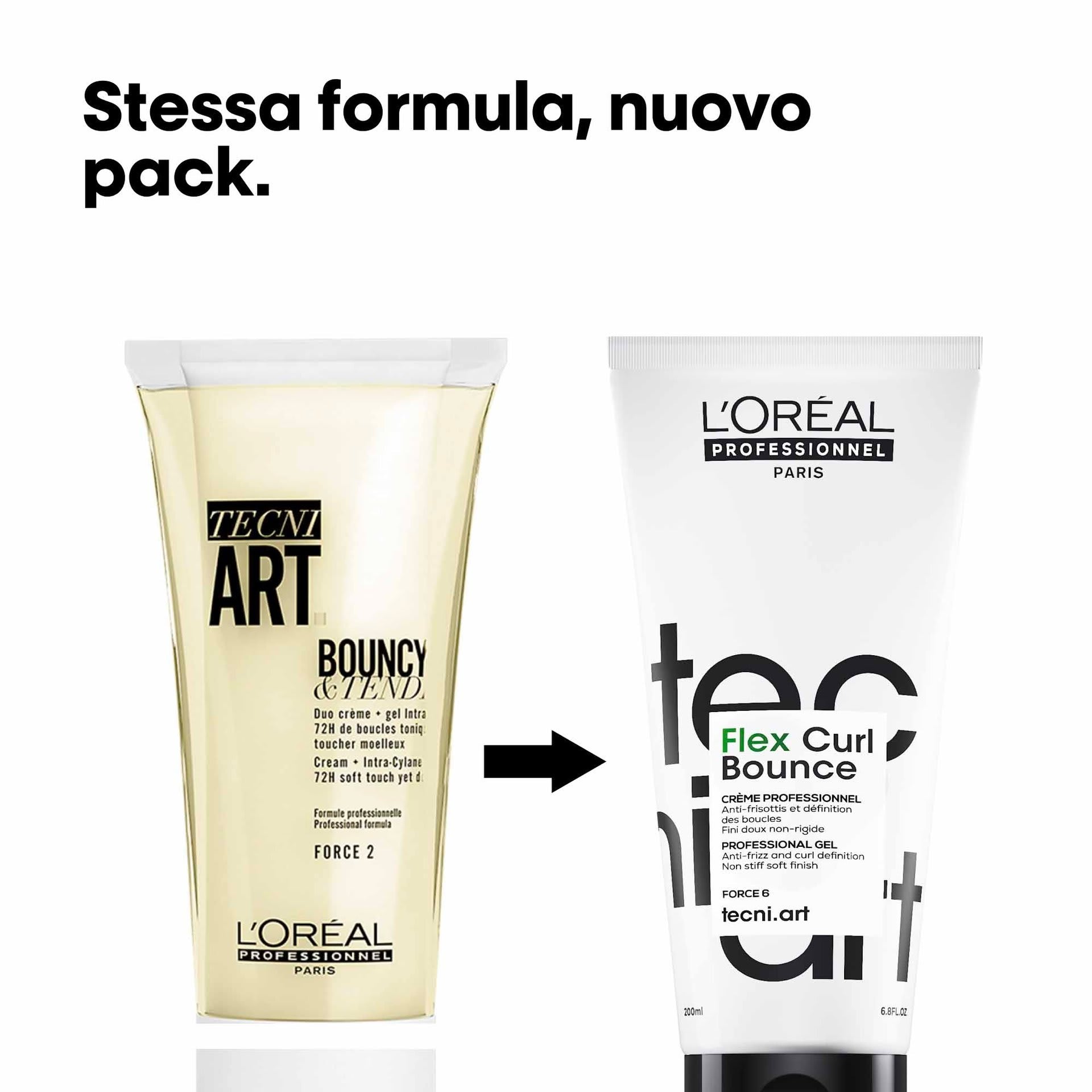 L'OREAL TECNI ART FLEX CURL BOUNCE FORCE 2 CREMA RICCI 200 ML