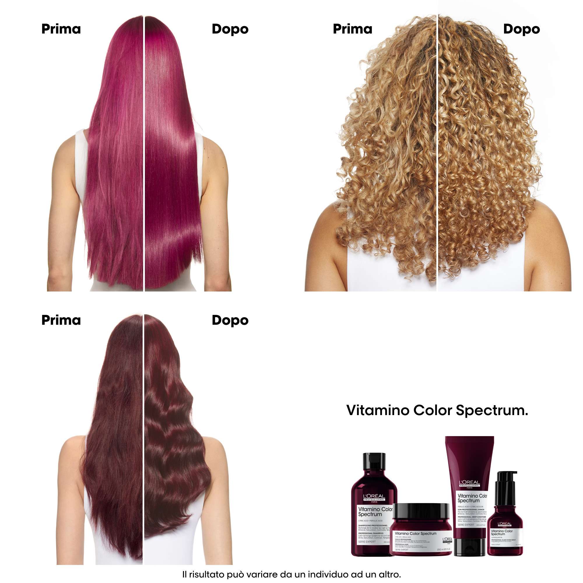 L'OREAL KIT CAPELLI VITAMINO COLOR SPECTRUM AVANZATO BRILLANTEZZA SPETTRO