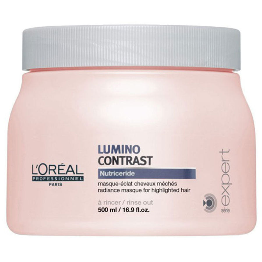 L'OREAL PROFESSIONNEL SERIE EXPERT MASQUE LUMINO CONTRAST 500 ML - Tre Pi Profumerie