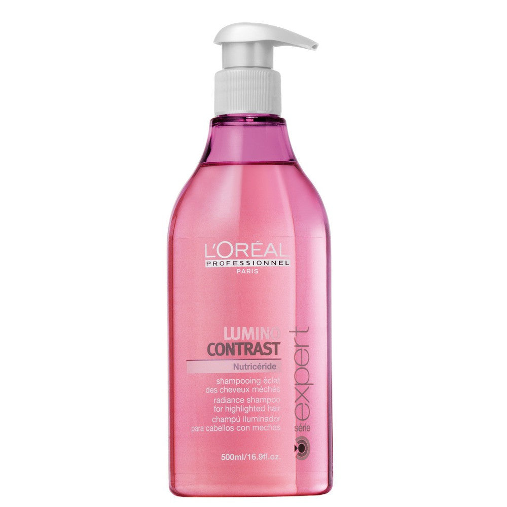 L'OREAL PROFESSIONNEL SERIE EXPERT SHAMPOO LUMINO CONTRAST 500ML - Tre Pi Profumerie