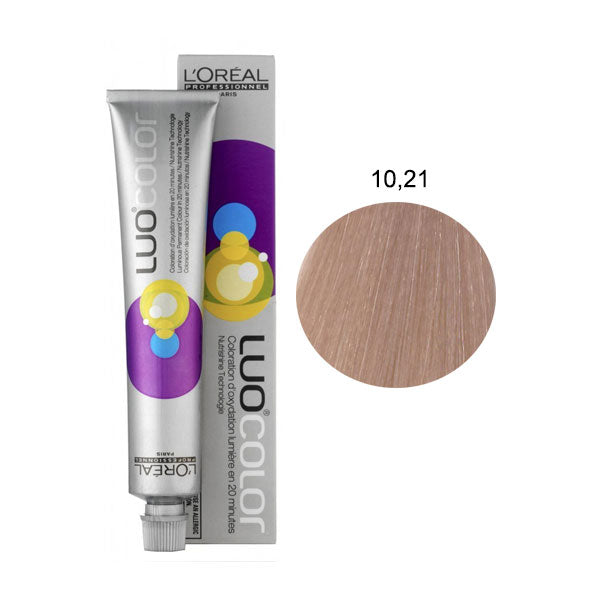 L'OREAL PROFESSIONNEL LUOCOLOR COLORAZIONE PERMANENTE 10,21 - Tre Pi Profumerie