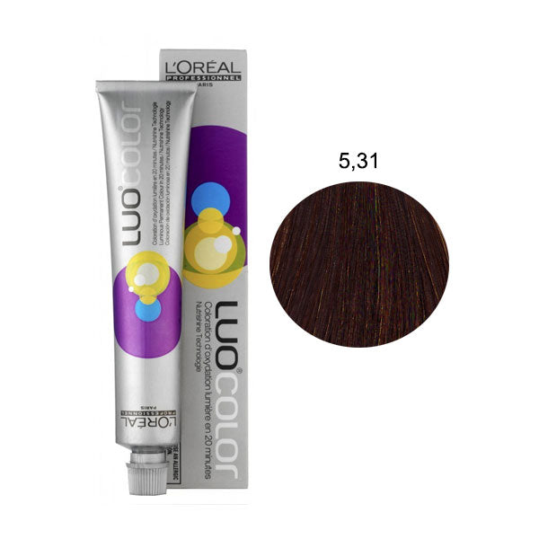L'OREAL PROFESSIONNEL LUOCOLOR COLORAZIONE PERMANENTE 5,31 - Tre Pi Profumerie