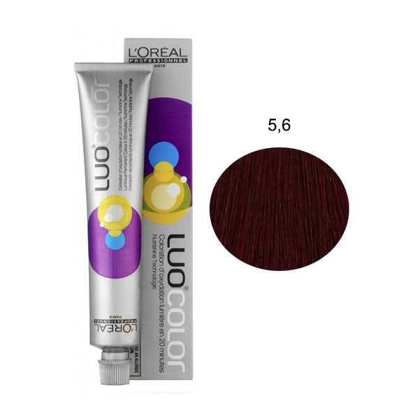 L'OREAL PROFESSIONNEL LUOCOLOR COLORAZIONE PERMANENTE 5,6 - Tre Pi Profumerie