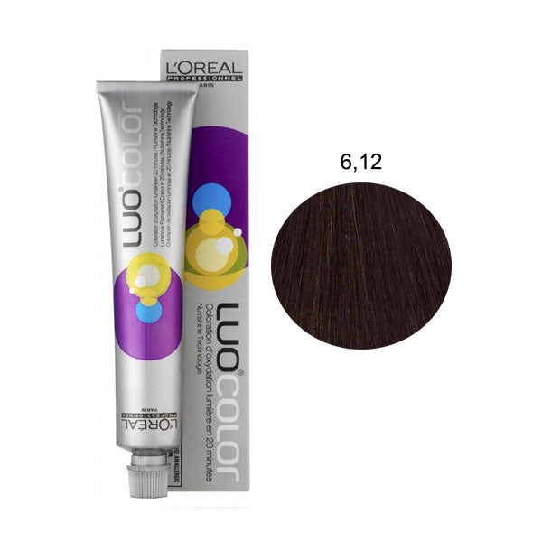 L'OREAL PROFESSIONNEL LUOCOLOR COLORAZIONE PERMANENTE 6,12 - Tre Pi Profumerie