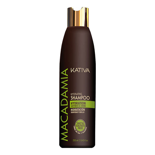 KATIVA MACADAMIA SHAMPOO HYDRATION SOFTNESS&SHINE 355 ML - Tre Pi Profumerie