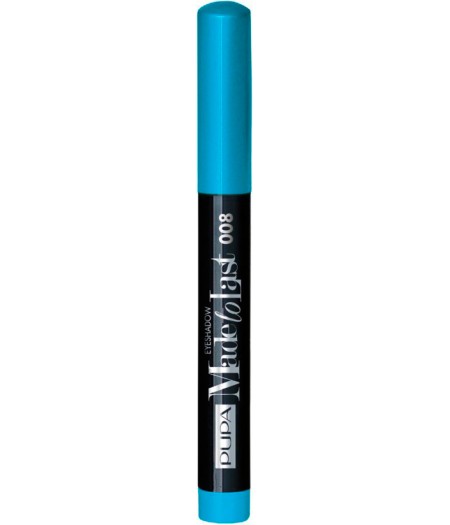 PUPA EYESHADOW OMBRETTOMADE TO LAST POOL BLUE 08 - Tre Pi Profumerie