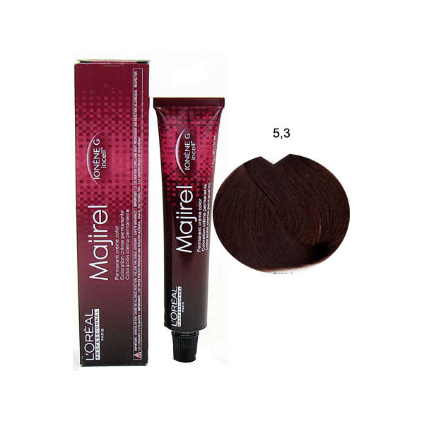 L'OREAL PROFESSIONNEL MAJIREL CASTANO CHIARO DORATO 5,3 - Tre Pi Profumerie