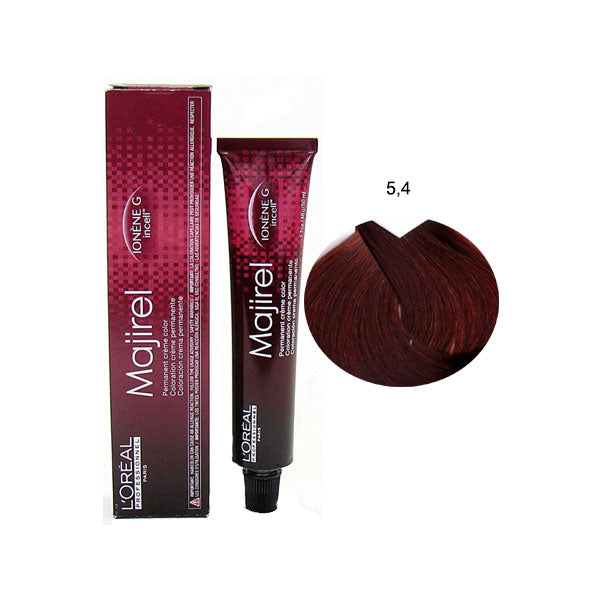 L'OREAL PROFESSIONNEL MAJIREL CASTANO CHIARO RAME 5,4 - Tre Pi Profumerie