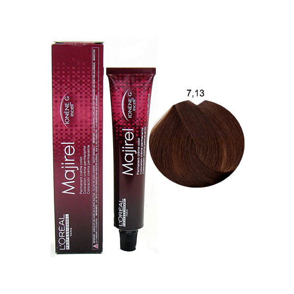 L'OREAL PROFESSIONNEL MAJIREL BIONDO BEIGE CENERE 7,13 - Tre Pi Profumerie