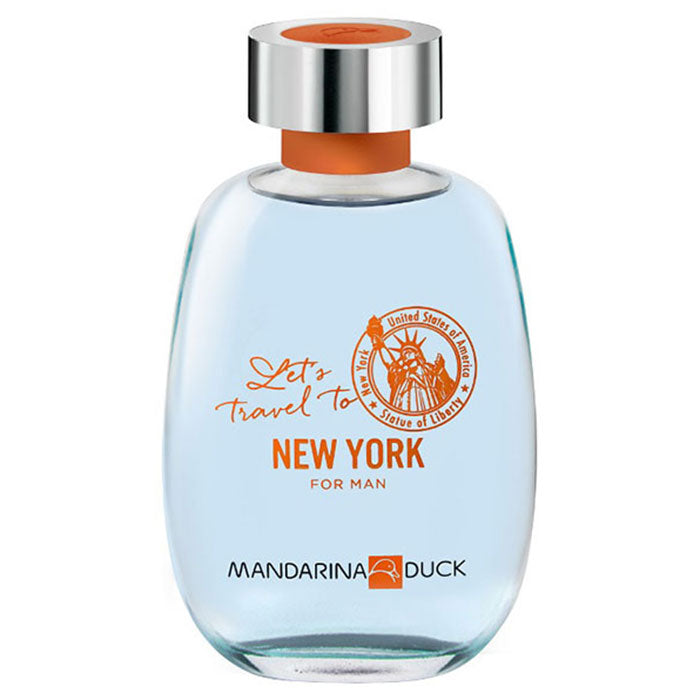 MANDARINA DUCK LET'S TRAVEL TO NEW YORK FOR MAN EDT 100 ML - Tre Pi Profumerie