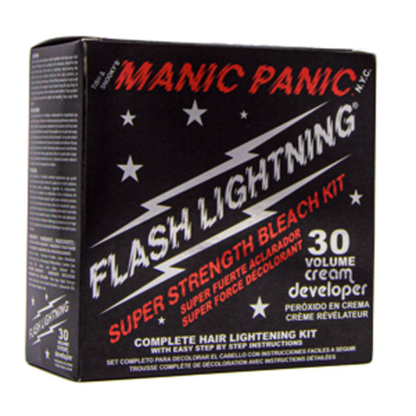 MANIC PANIC FLASH LIGHTNING BLEACH KIT 30 VOLUME - Tre Pi Profumerie