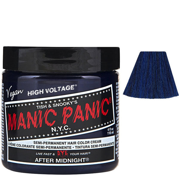 MANIC PANIC SEMI PERMANENT HAIR COLOR AFTER MIDNIGHT - Tre Pi Profumerie