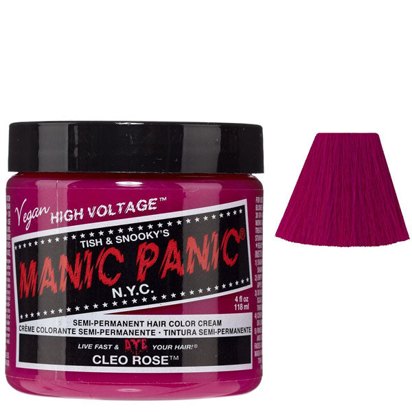 MANIC PANIC SEMI PERMANENT HAIR COLOR CLEO ROSE - Tre Pi Profumerie