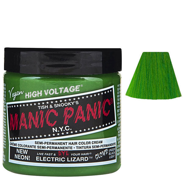 MANIC PANIC SEMI PERMANENT HAIR COLOR ELECTRIC LIZARD - Tre Pi Profumerie