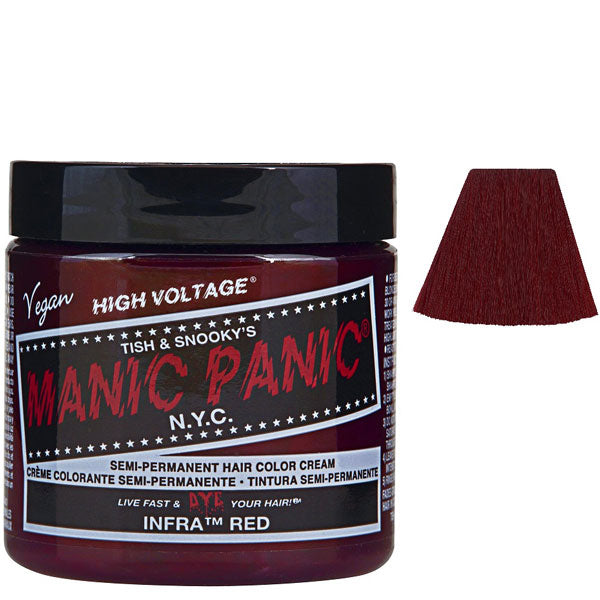 MANIC PANIC SEMI PERMANENT HAIR COLOR INFRA RED - Tre Pi Profumerie