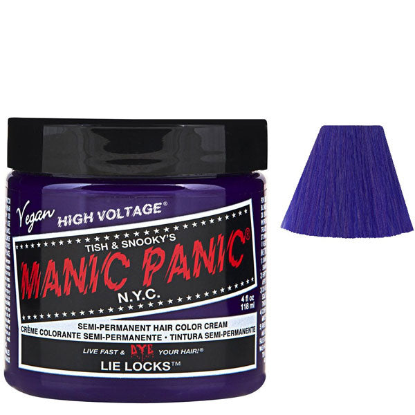 MANIC PANIC SEMI PERMANENT HAIR COLOR LIE LOCKS - Tre Pi Profumerie