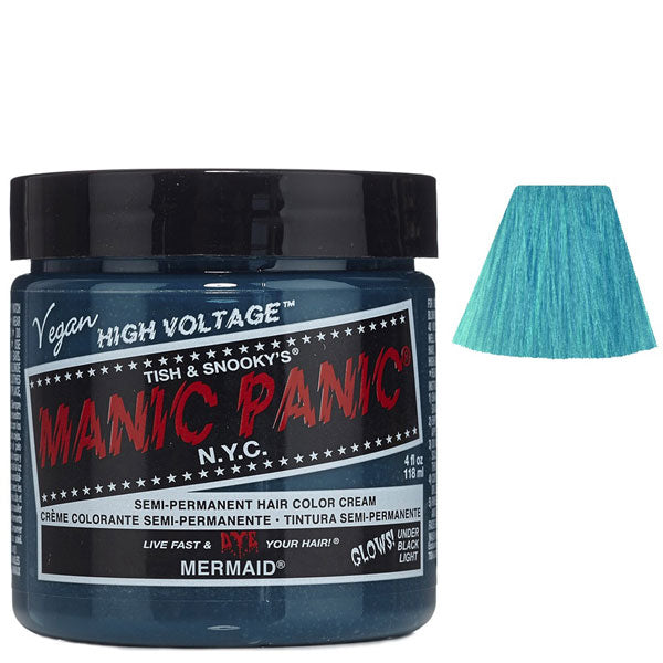 MANIC PANIC SEMI PERMANENT HAIR COLOR MERMAID - Tre Pi Profumerie