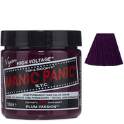 MANIC PANIC SEMI PERMANENT HAIR COLOR PLUM PASSION - Tre Pi Profumerie