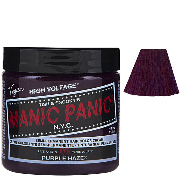 MANIC PANIC SEMI PERMANENT HAIR COLOR PURPLE HAZE - Tre Pi Profumerie