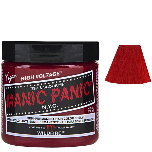 MANIC PANIC SEMI PERMANENT HAIR COLOR WILDFIRE - Tre Pi Profumerie