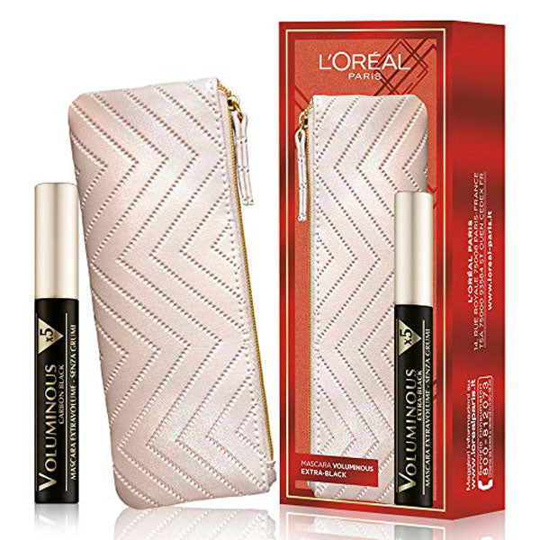 L'OREAL MASCARA VOLUMINOUS + POCHETTE - Tre Pi Profumerie